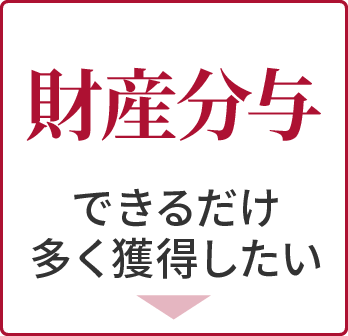 財産分与-できるだけ多く獲得したい