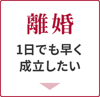 離婚-1日でも早く成立したい
